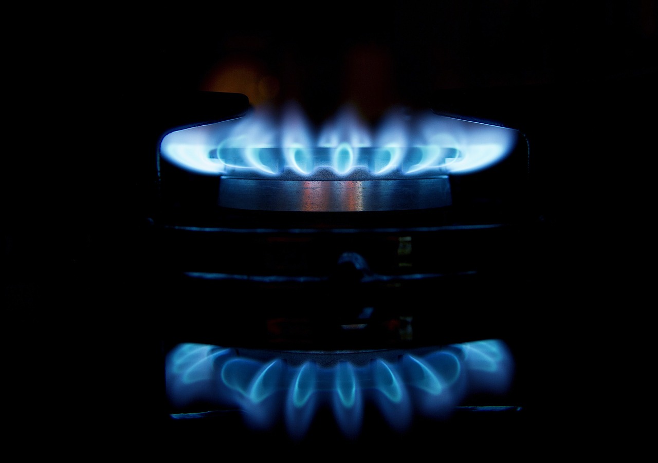 gas flames stove free photo