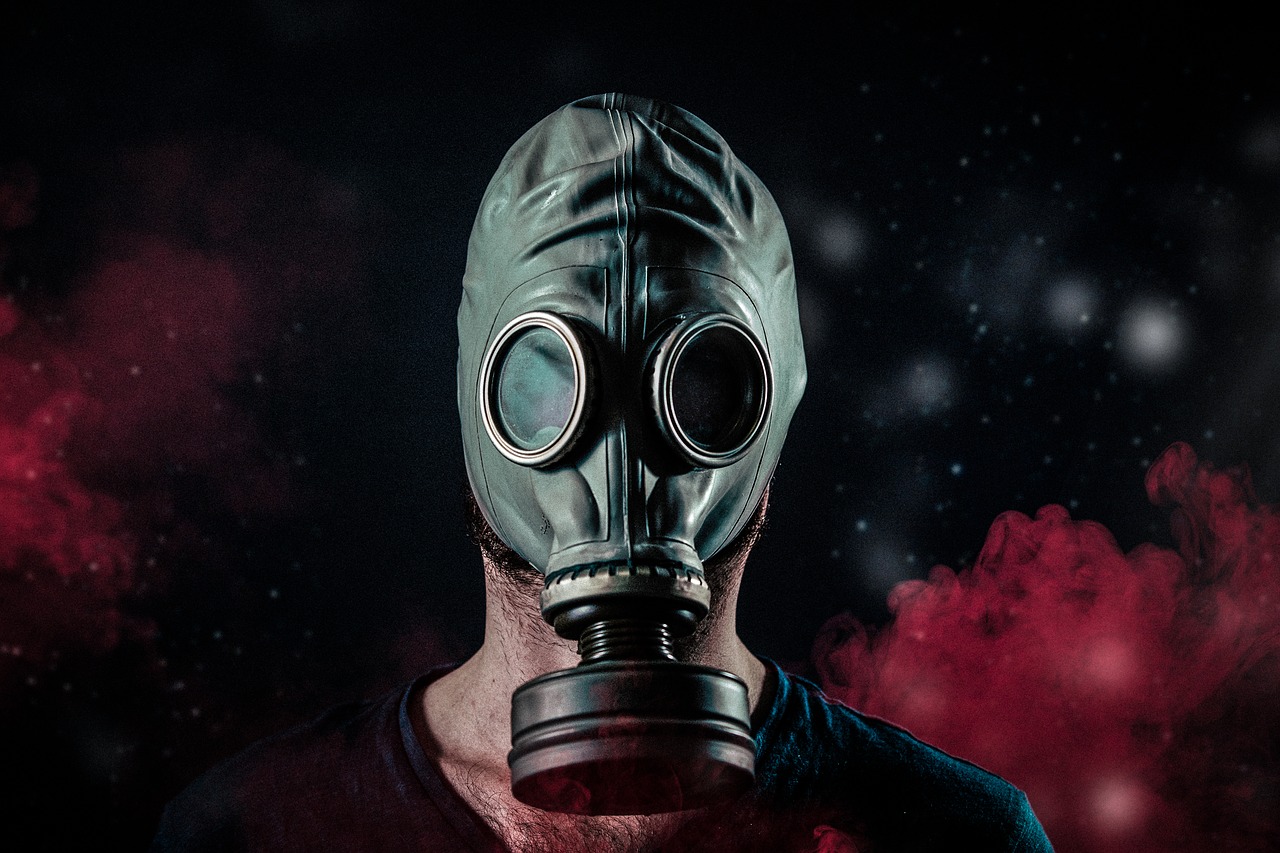gas mask toxic free photo