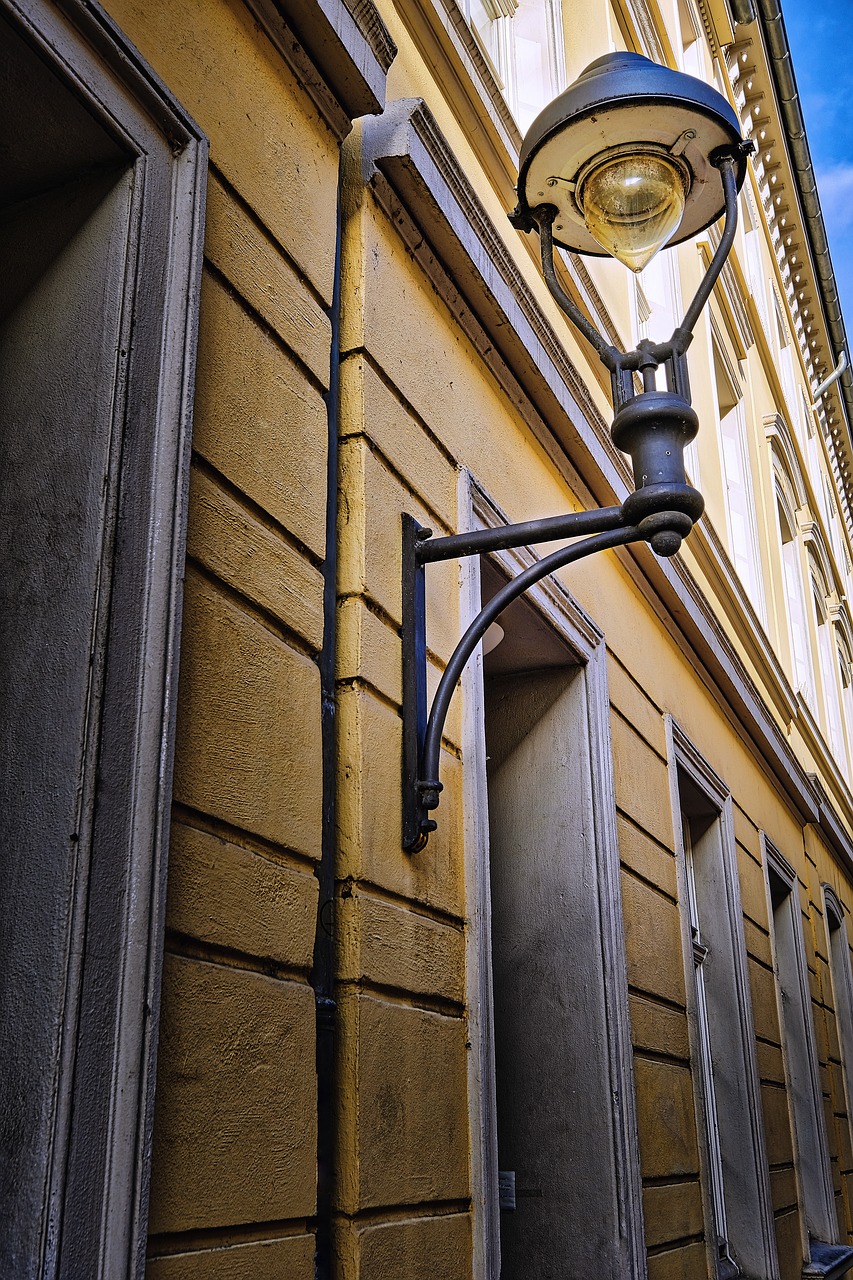 gas lantern  historic center  architecture free photo