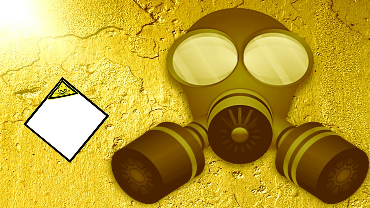 gas mask risk gift free photo