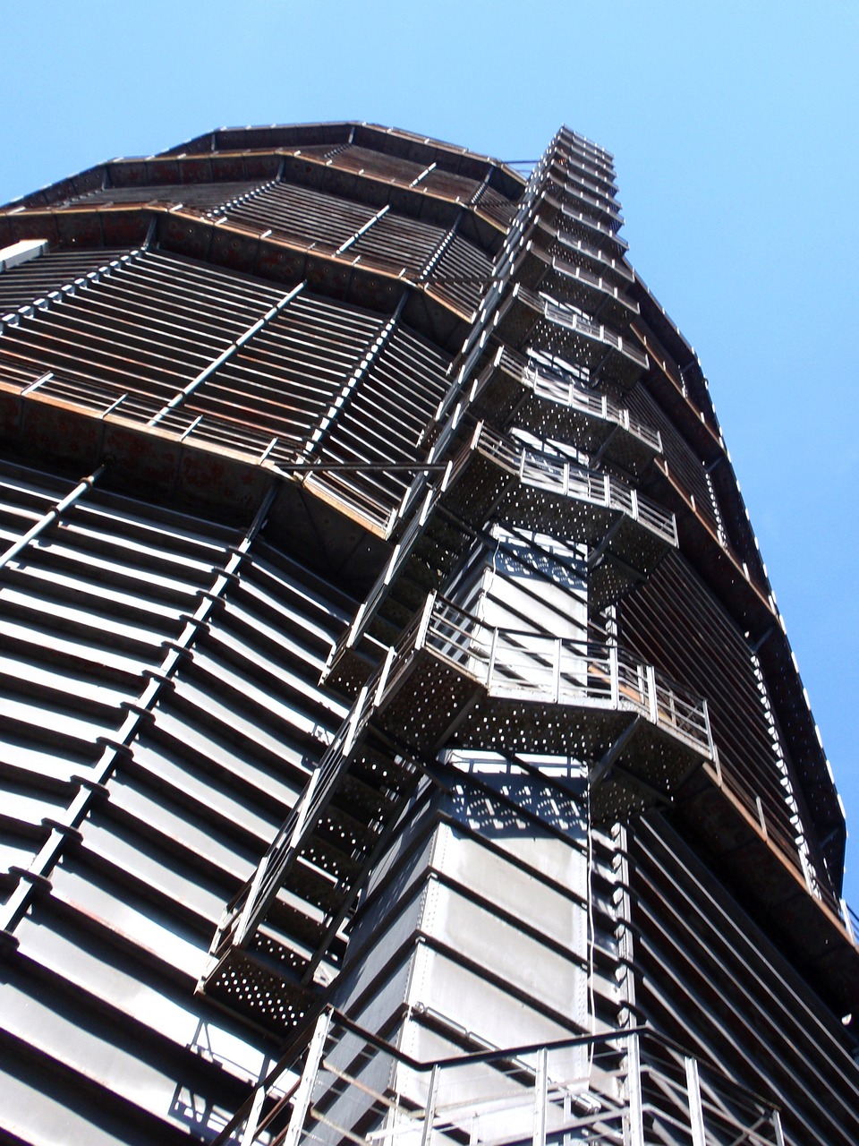 stairway to heaven augsburg gasometer free photo