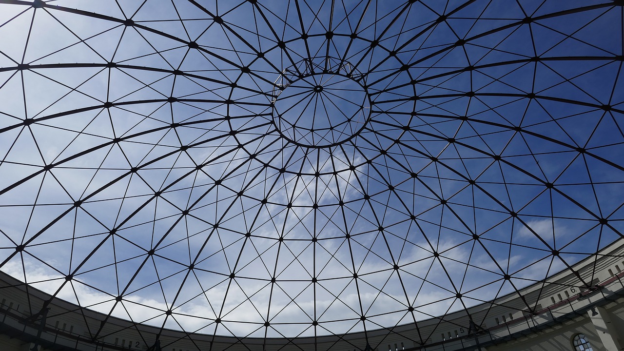gasometer  roof  architecture free photo