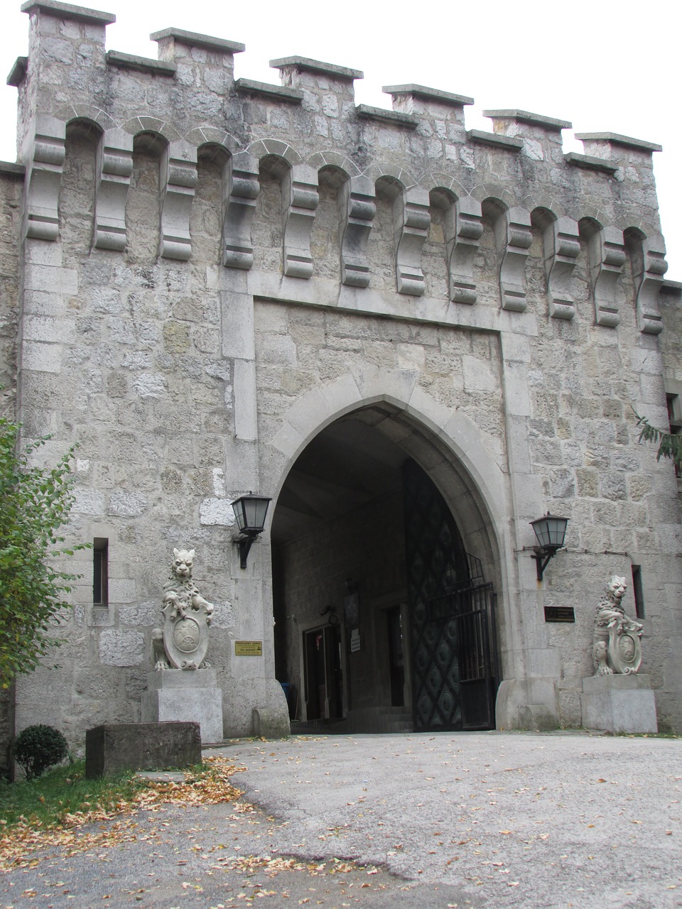 gate smolenice castle free photo