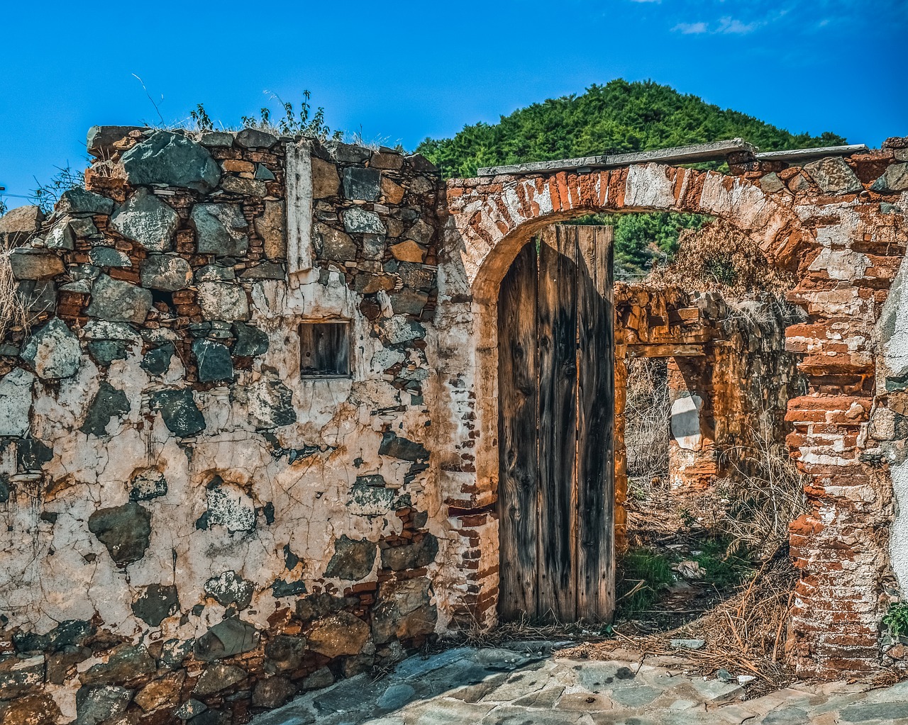 gate  old  stone free photo