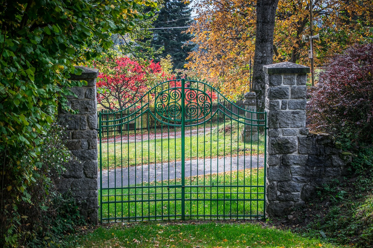 gate  stone  architecture free photo