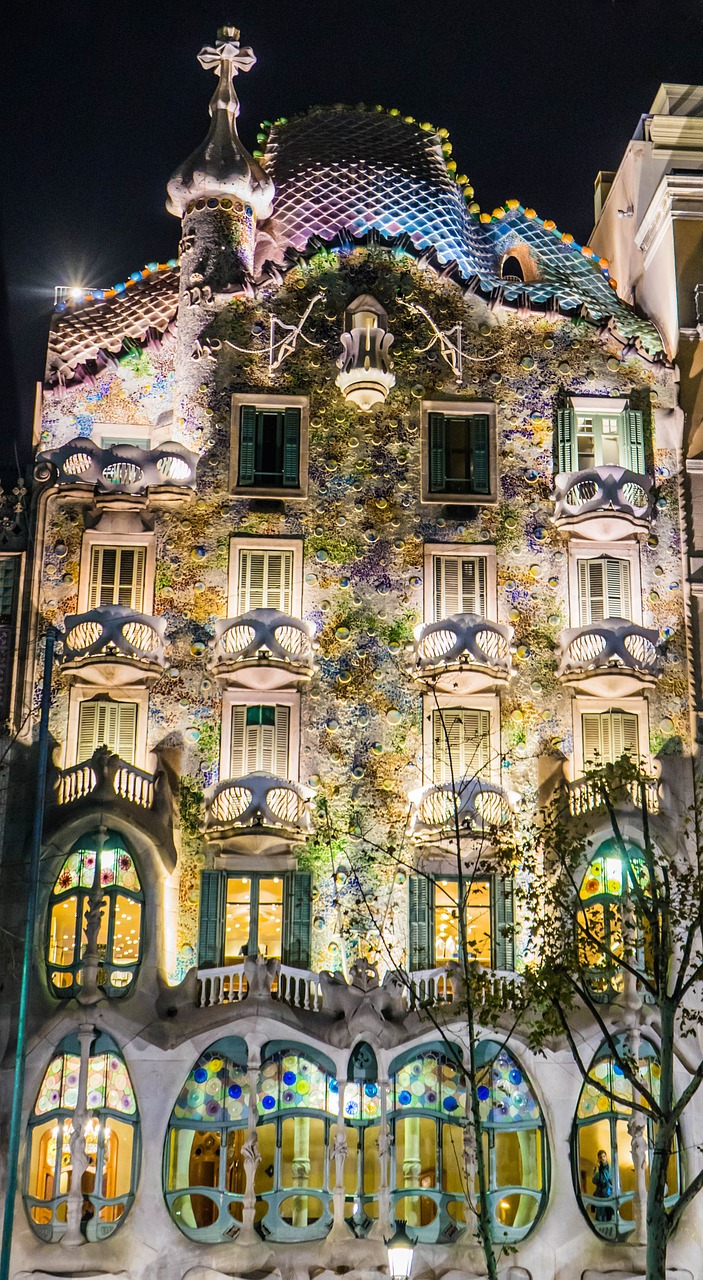 gaudi barcelona spain free photo