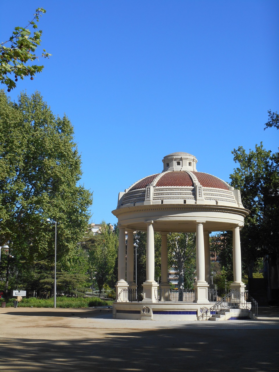 gazebo kiosk park free photo