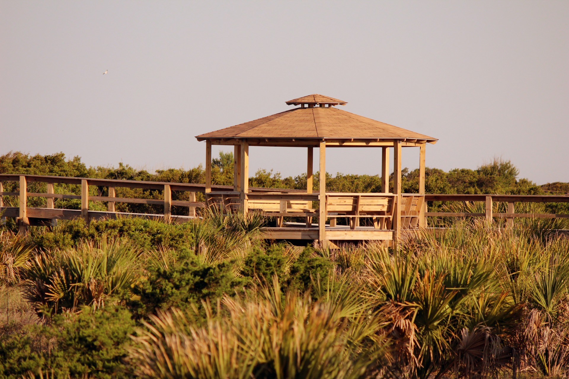 gazebo deck wood free photo