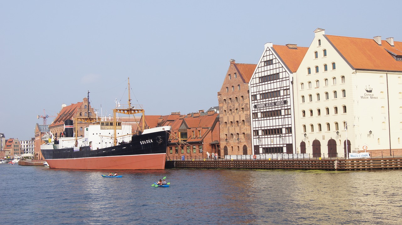 gdansk quay poland free photo