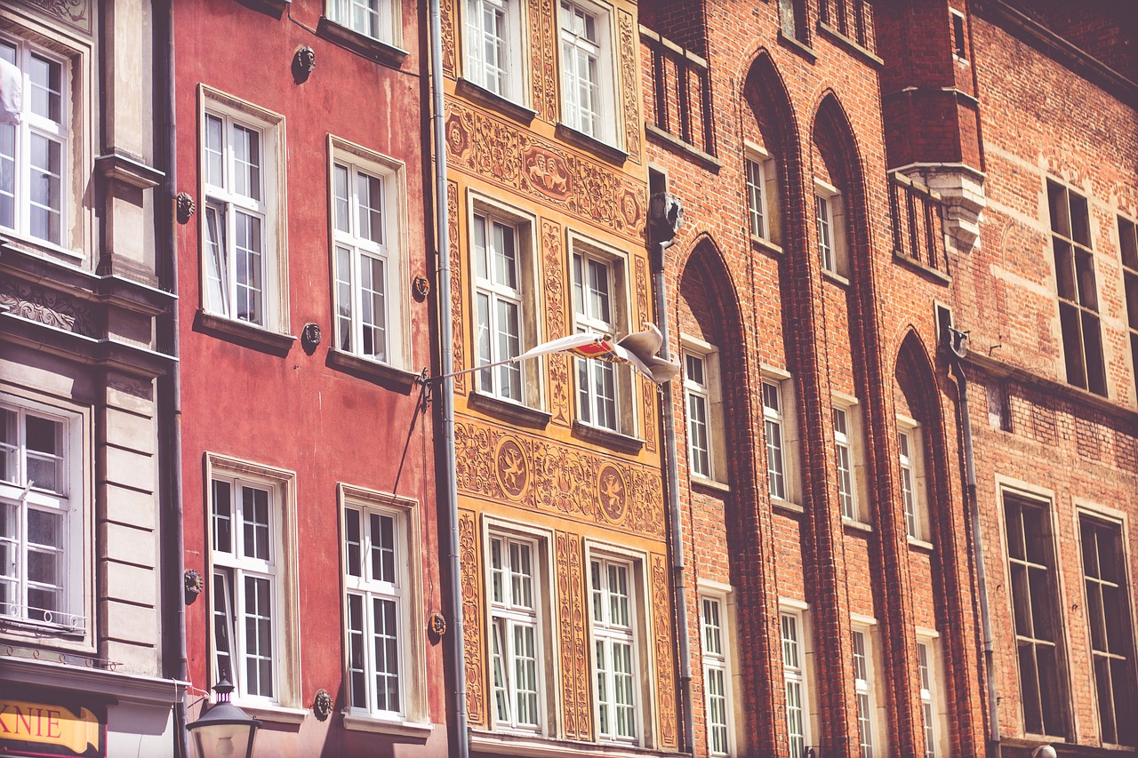 gdańsk tour townhouses free photo