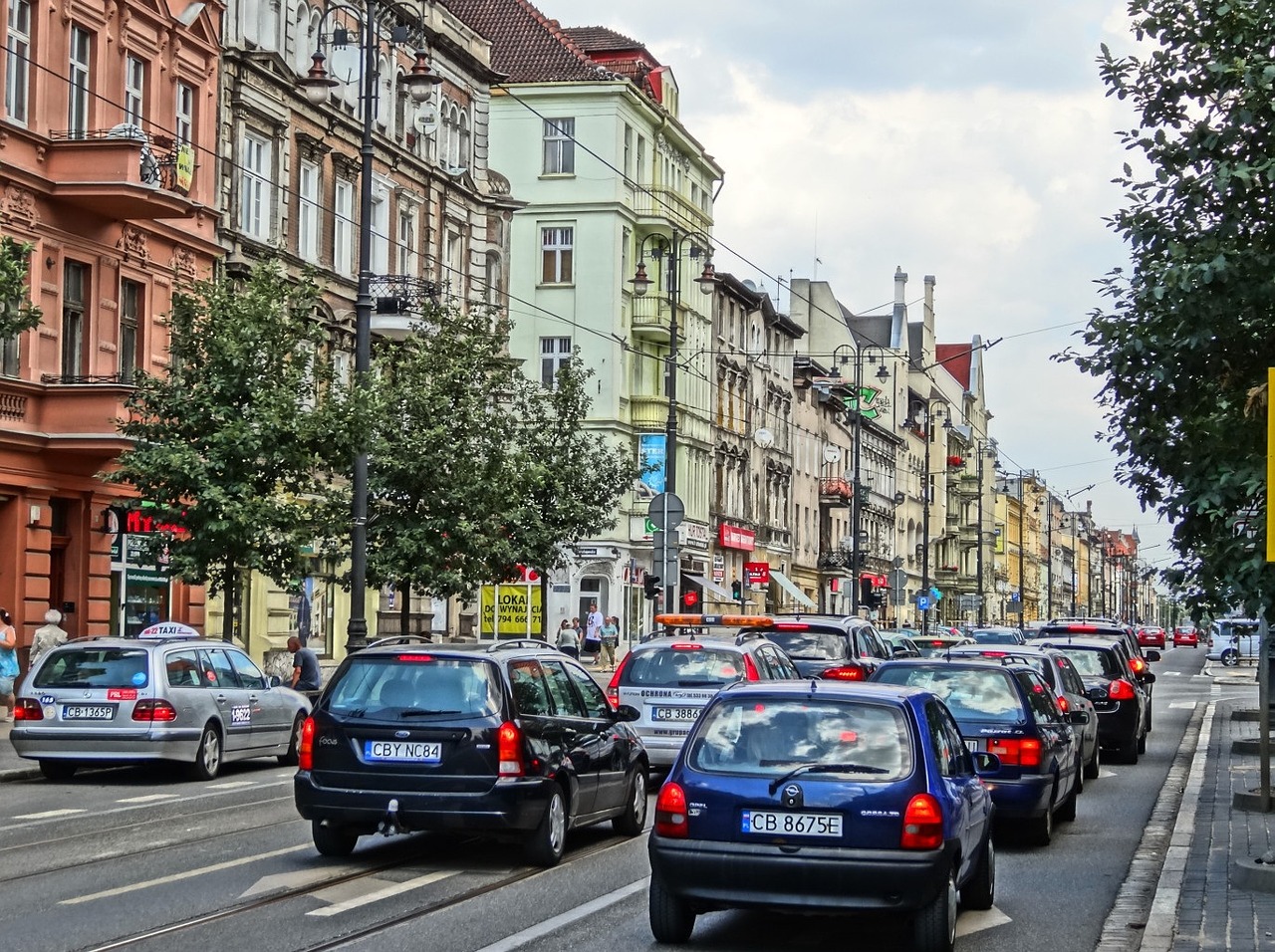 gdansk street bydgoszcz free photo