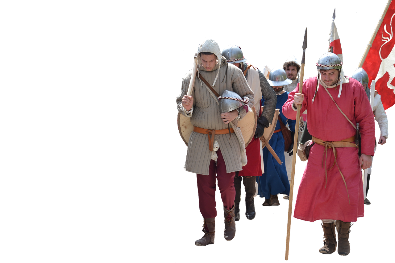 gear middle ages soldiers free photo