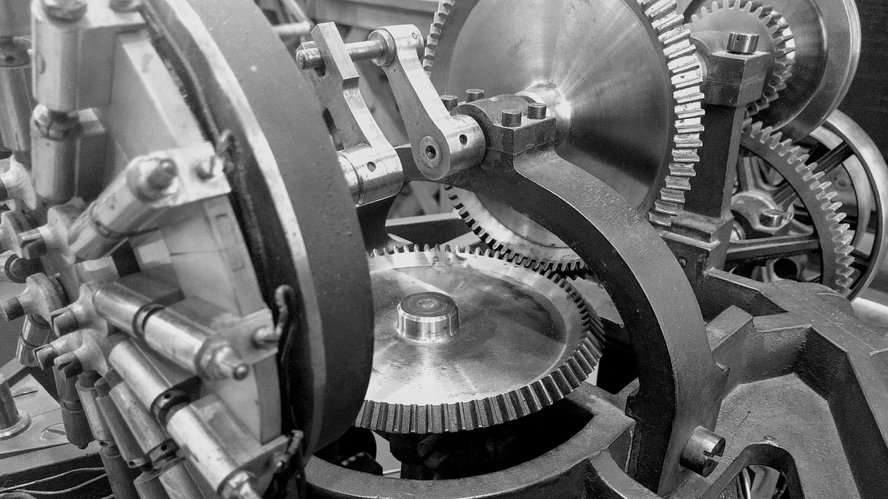 gears  machines  industry free photo