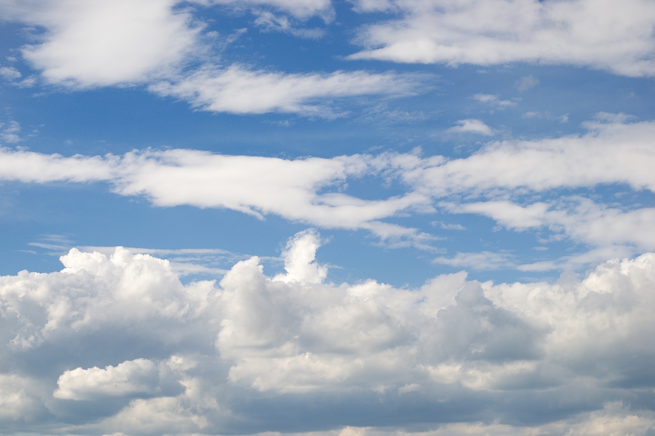 sky nature clouds free photo