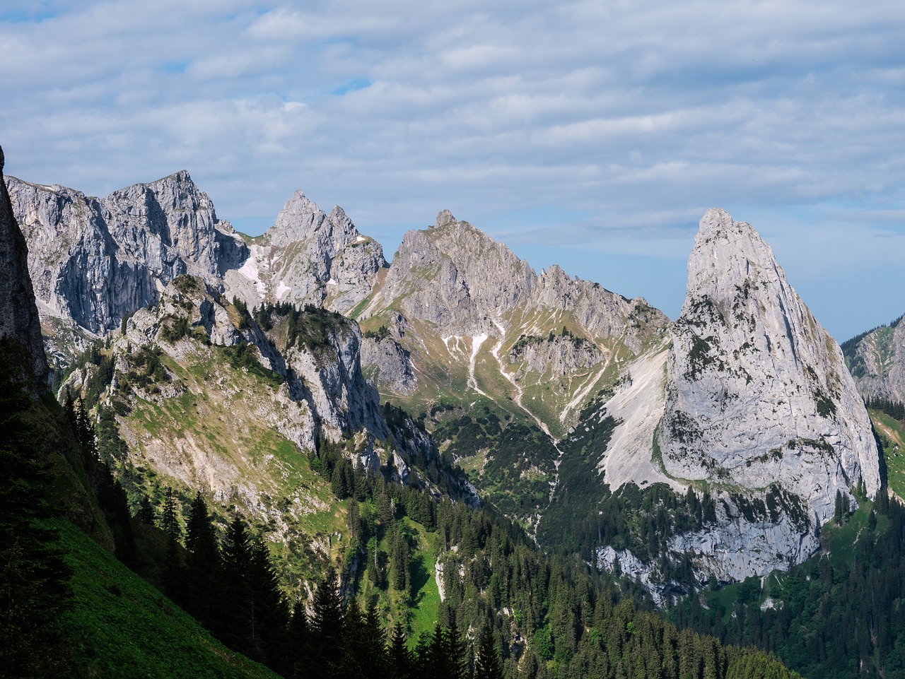 geiselstein  gumpenkar top  panorama free photo