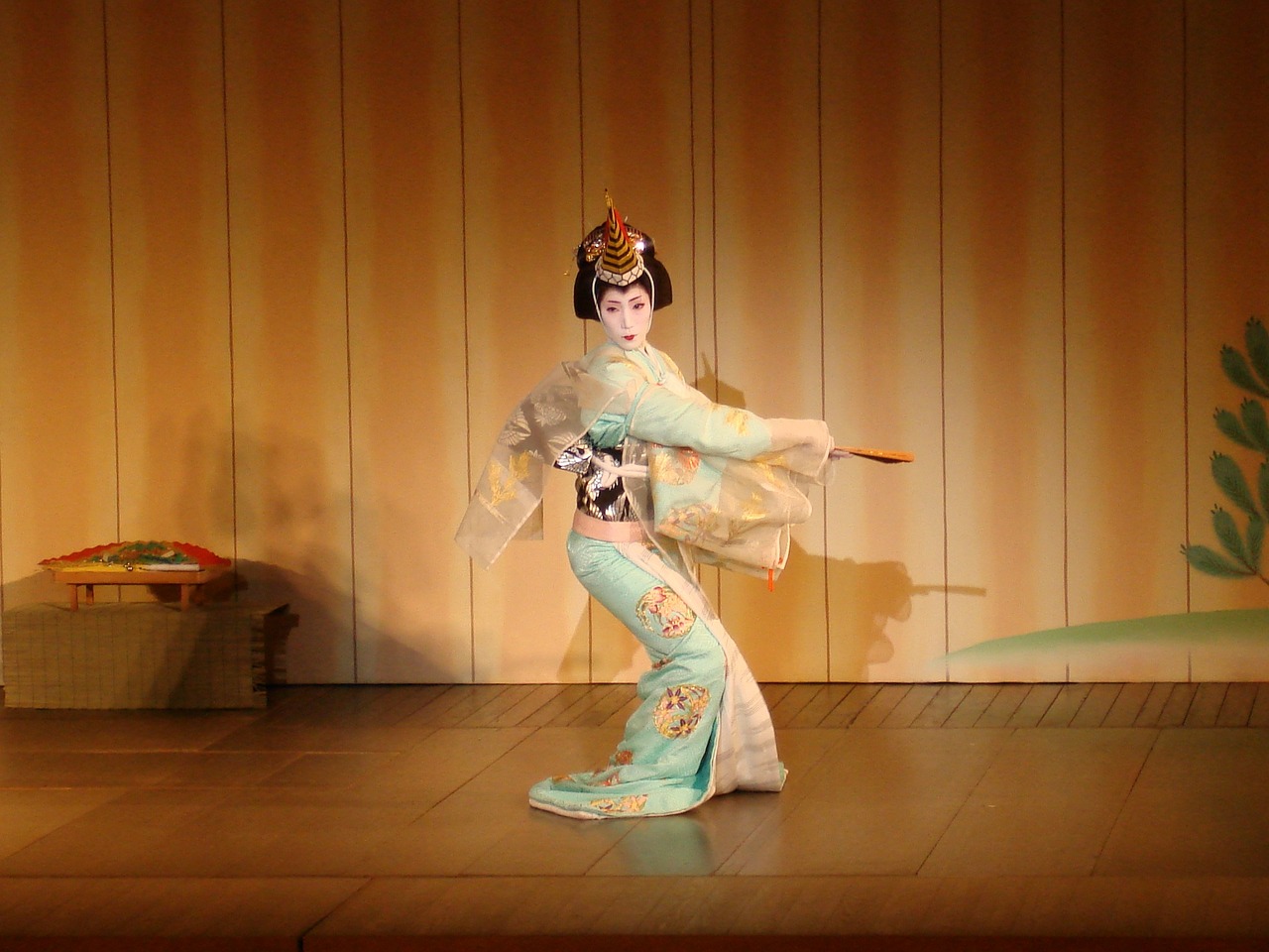 geisha teatro japan free photo