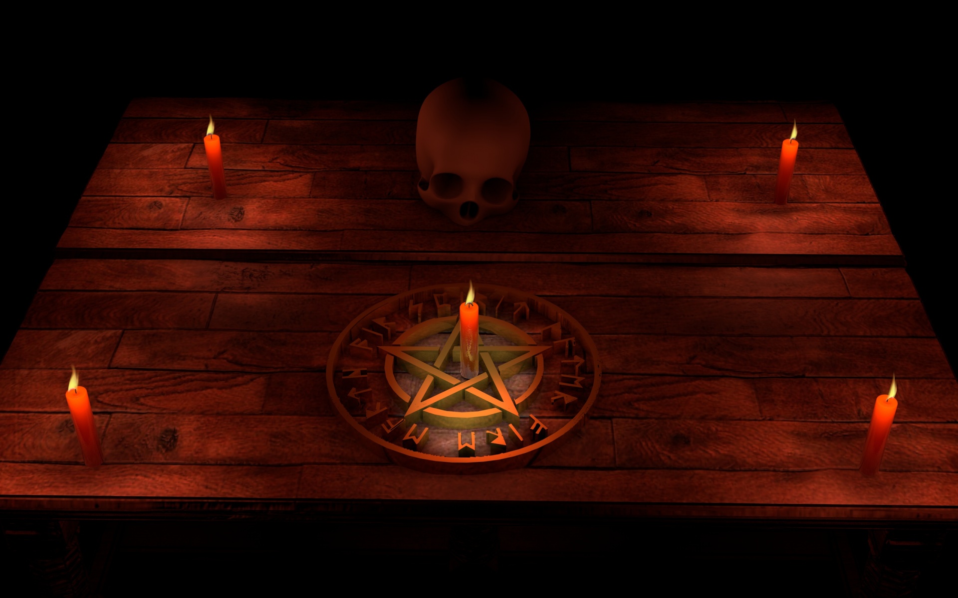 pentagram magic occultism free photo