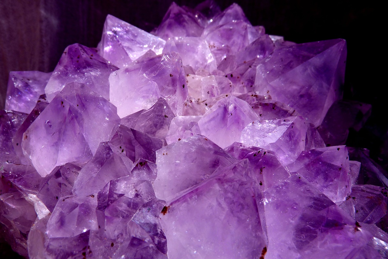 gem amethyst violet free photo