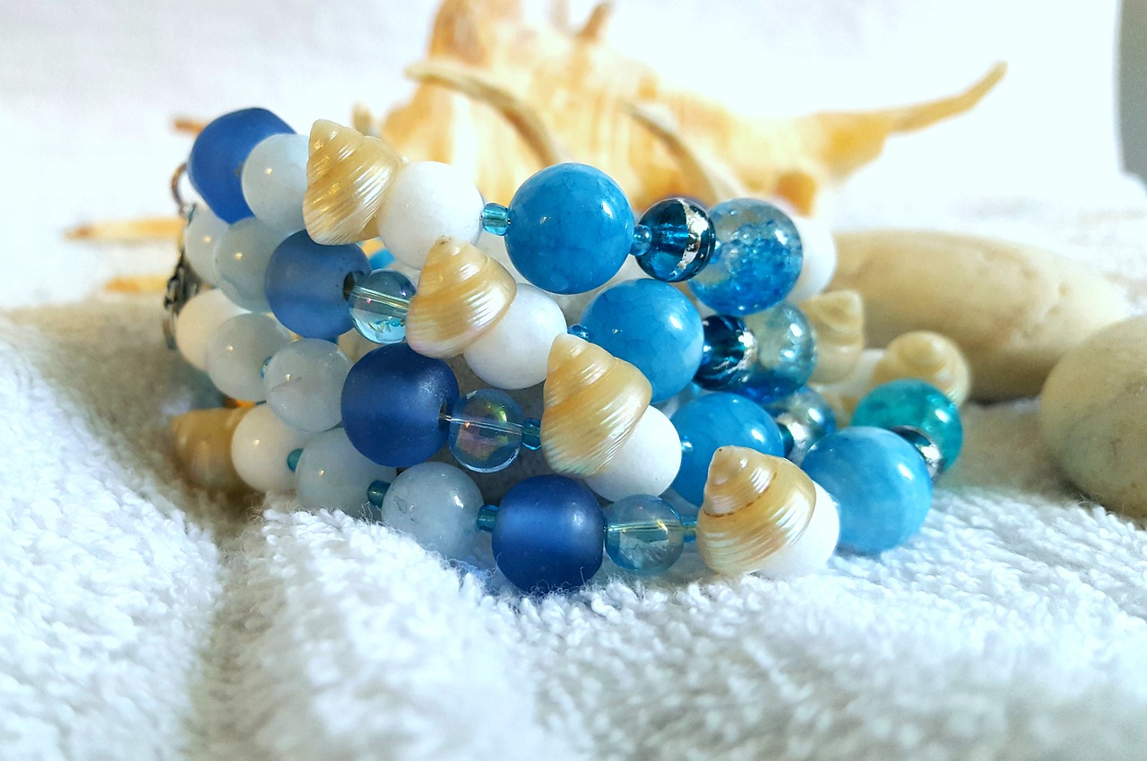 gem sea beads free photo