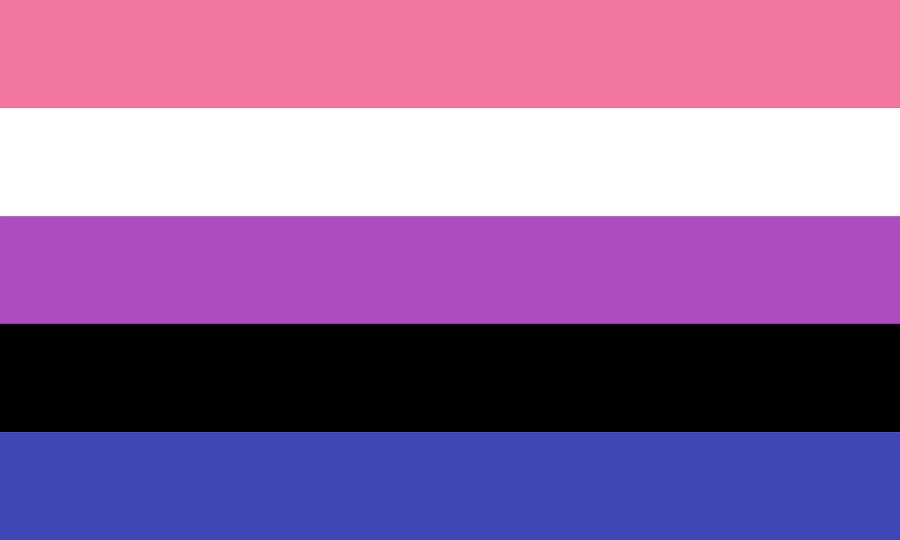 genderfluid gender flag free photo