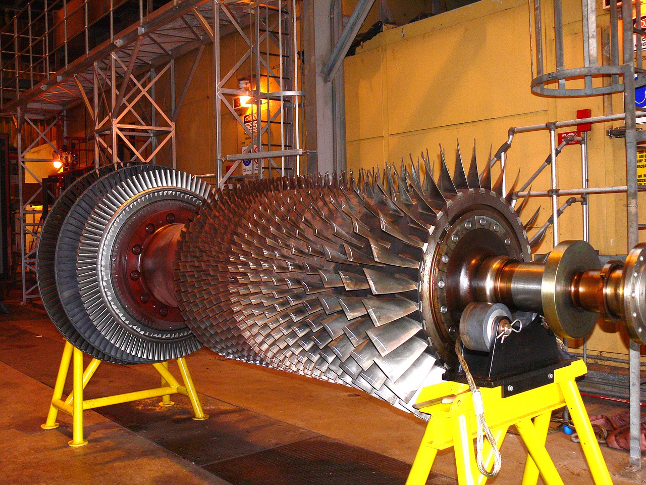 generator turbine power station free photo