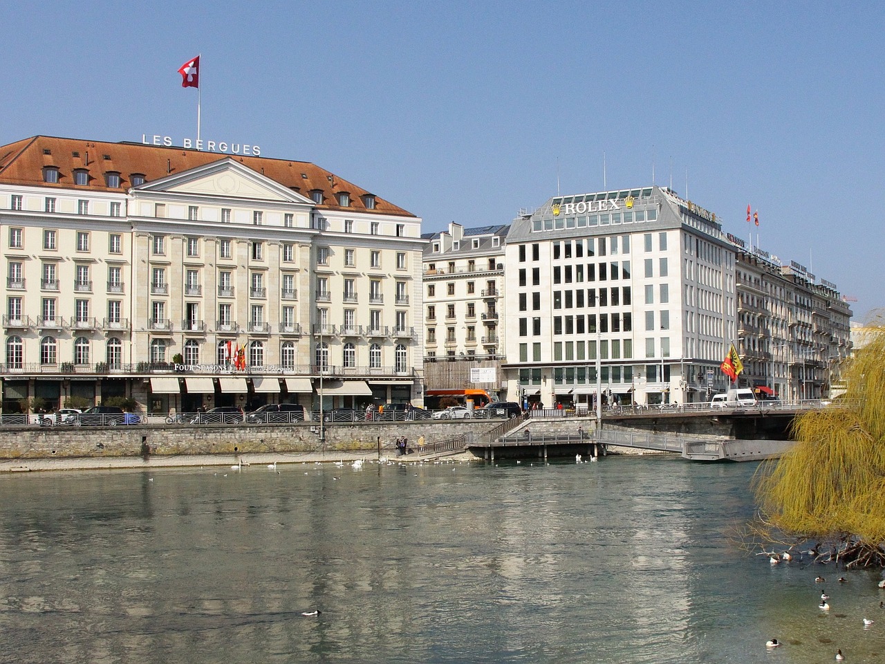 geneva switzerland swiss free photo