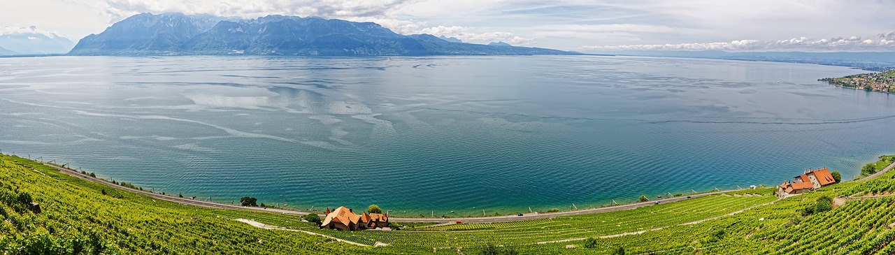 geneva lake switzerland free photo