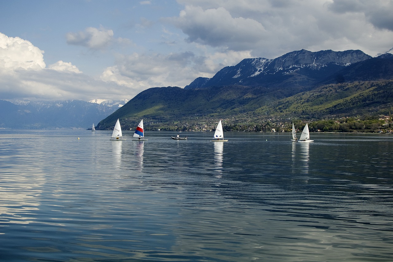 geneva lake switzerland free photo