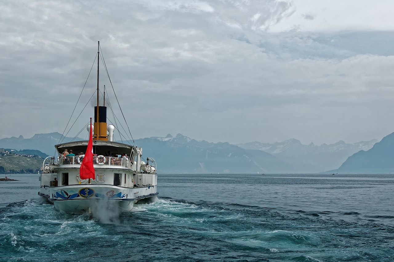 geneva lake switzerland free photo