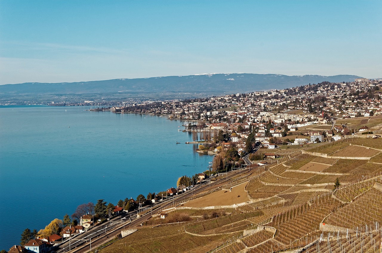 geneva lake vaud free photo