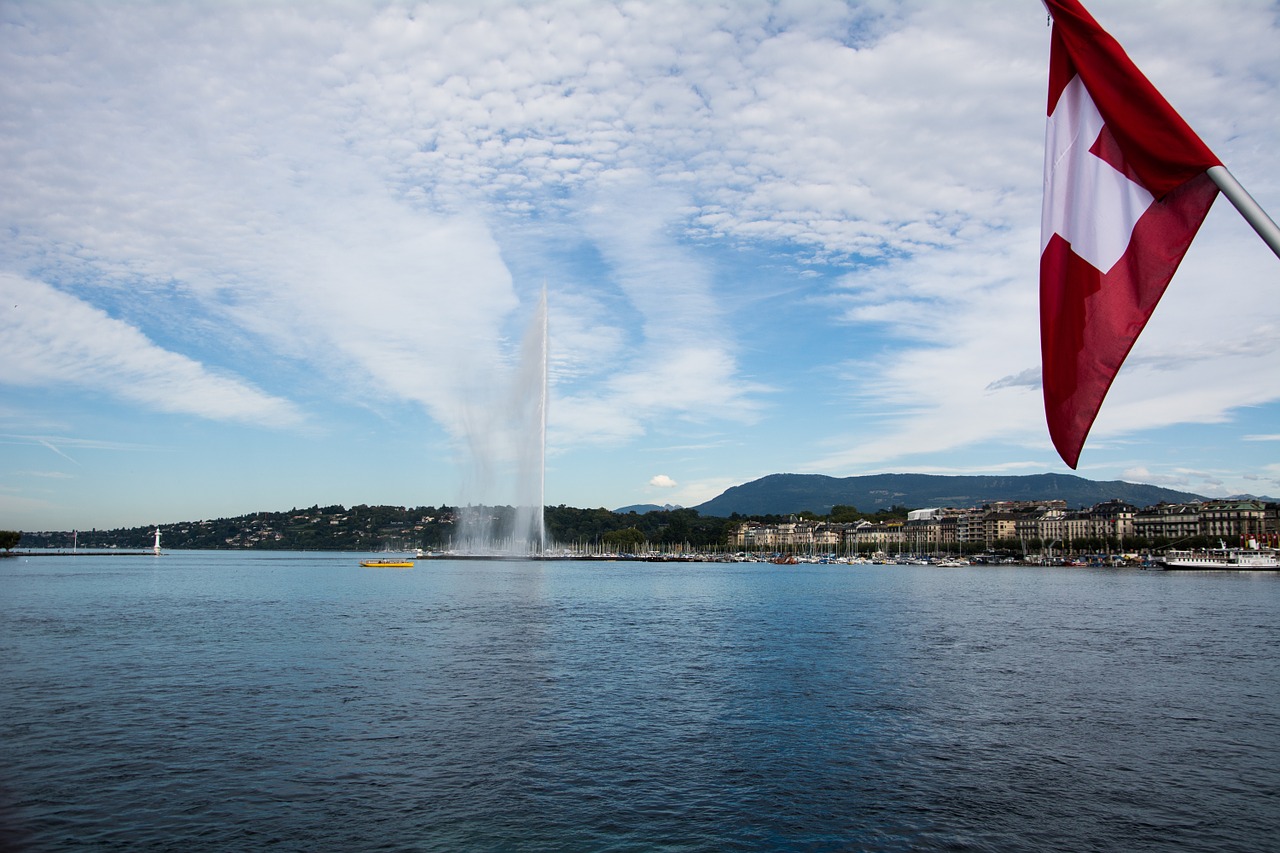 geneva fountain places of interest free photo