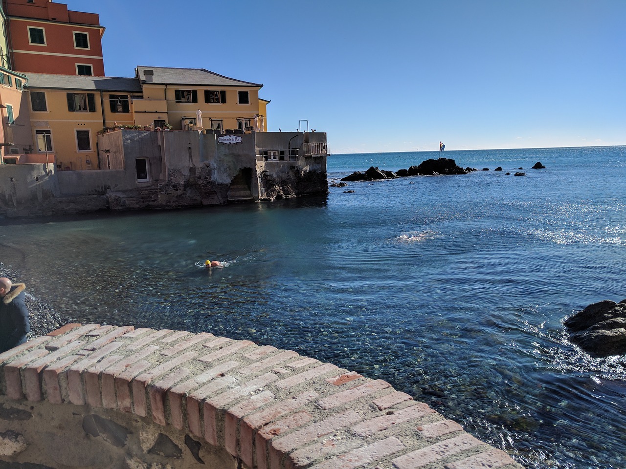 genoa boccadasse village free photo