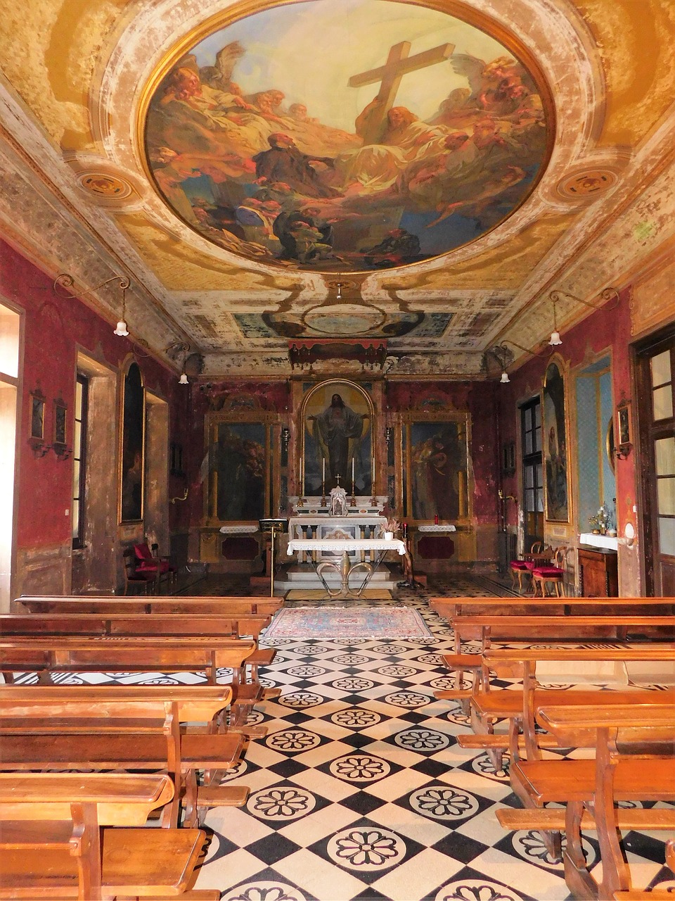 genoa the parish of jesus the adolescent private chapel free photo