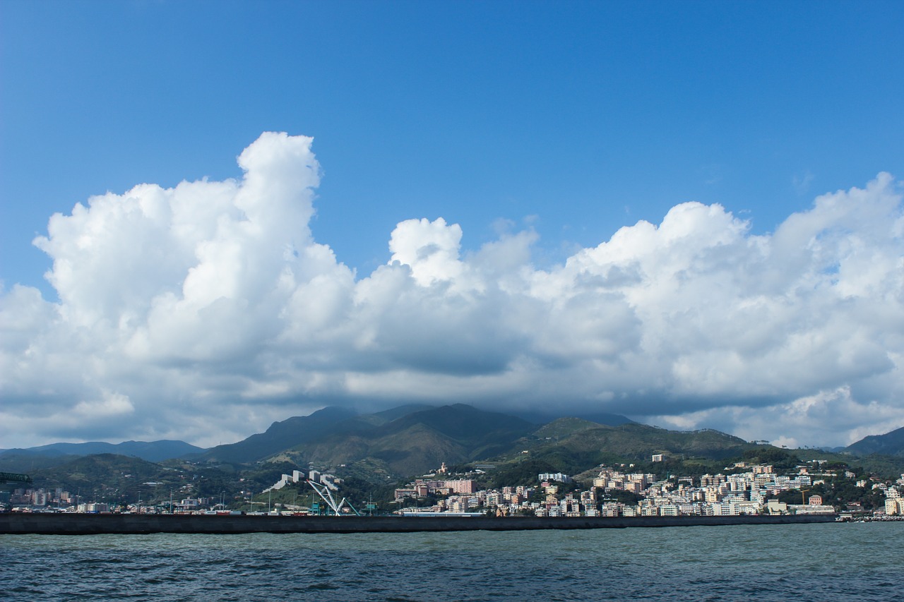 genova landscape italy free photo