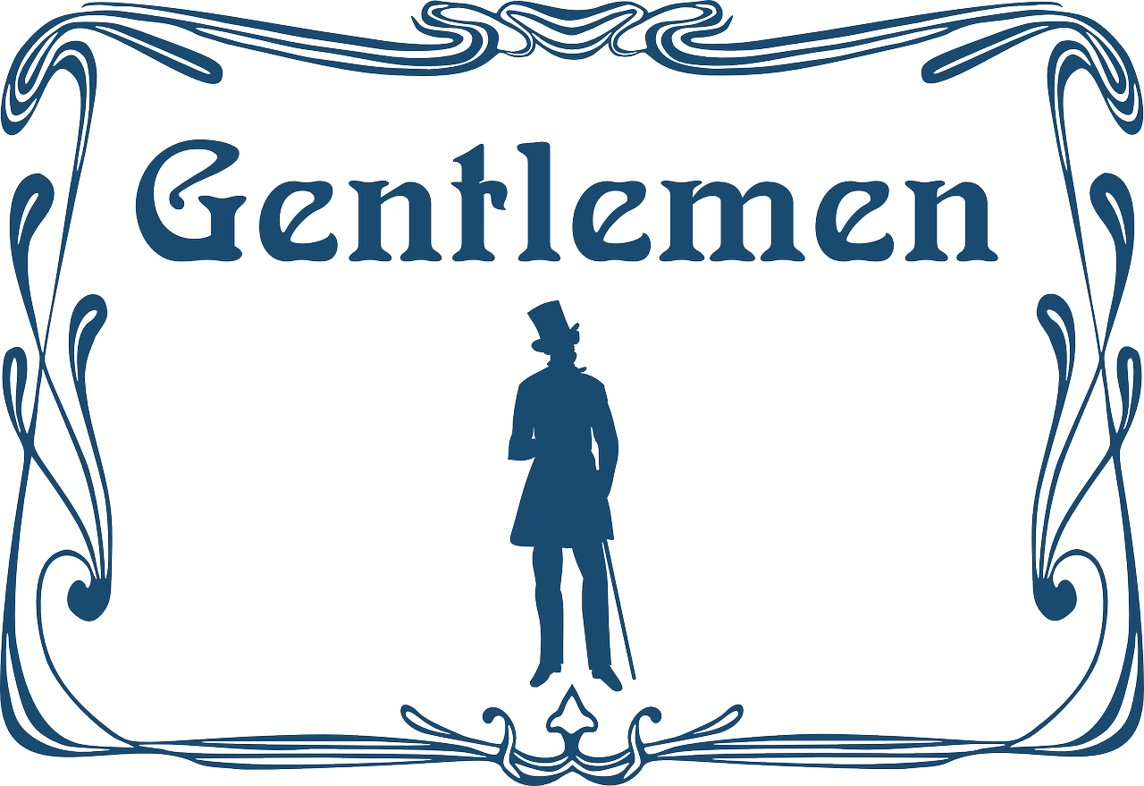 gentleman gentlemen toilet free photo
