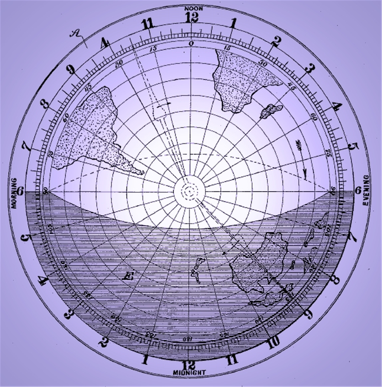 geographical clock geography free photo