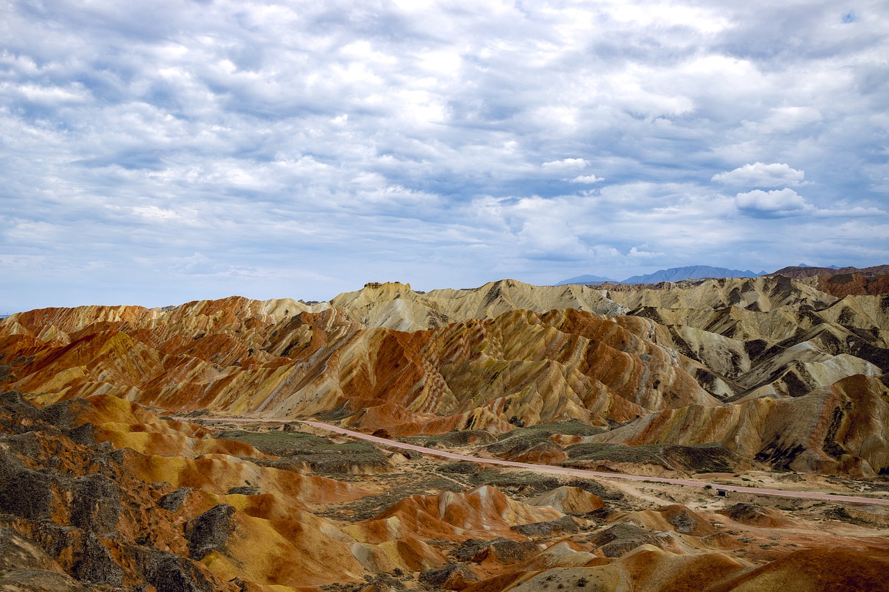 geology  danxia  colorful free photo