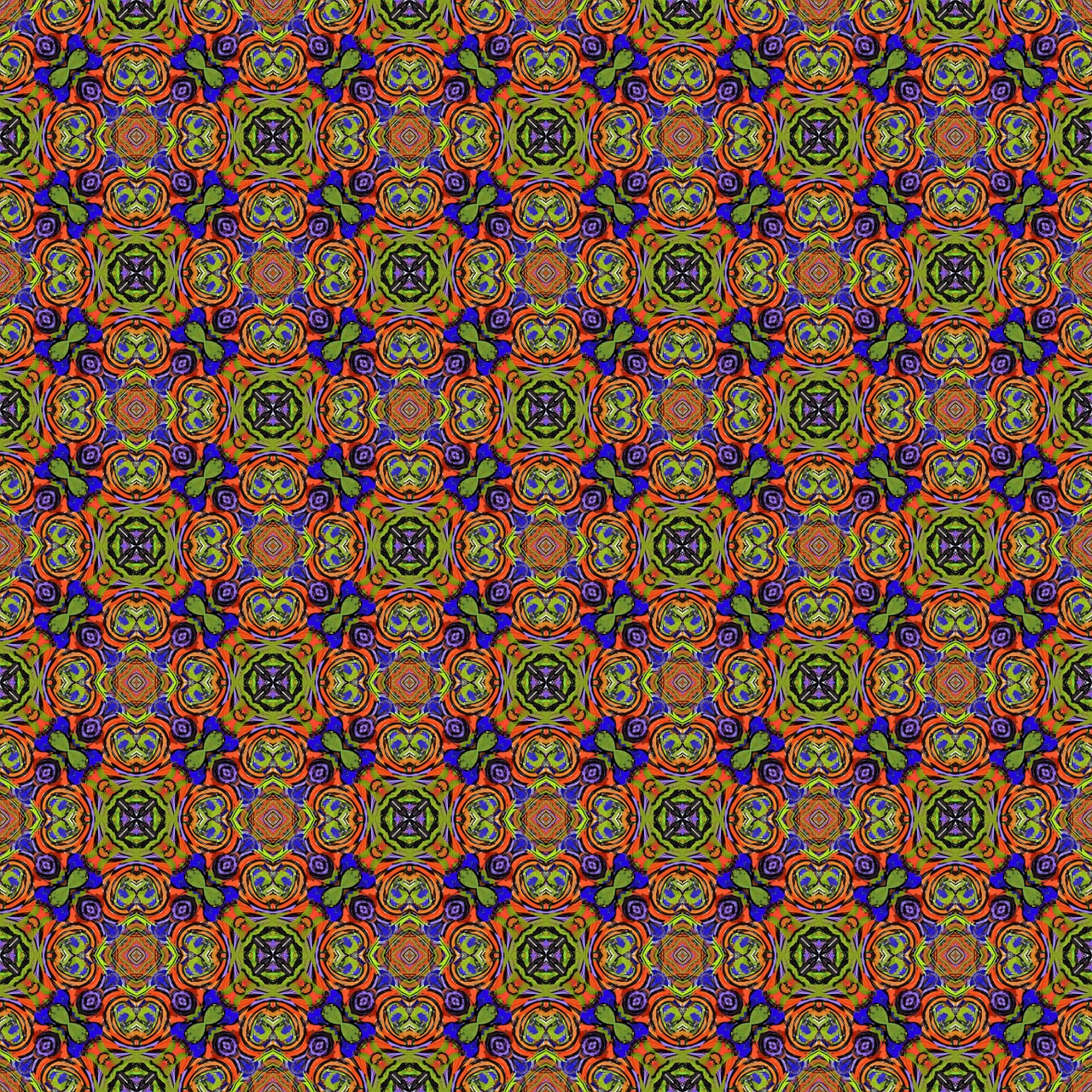 geometric colorful tile free photo