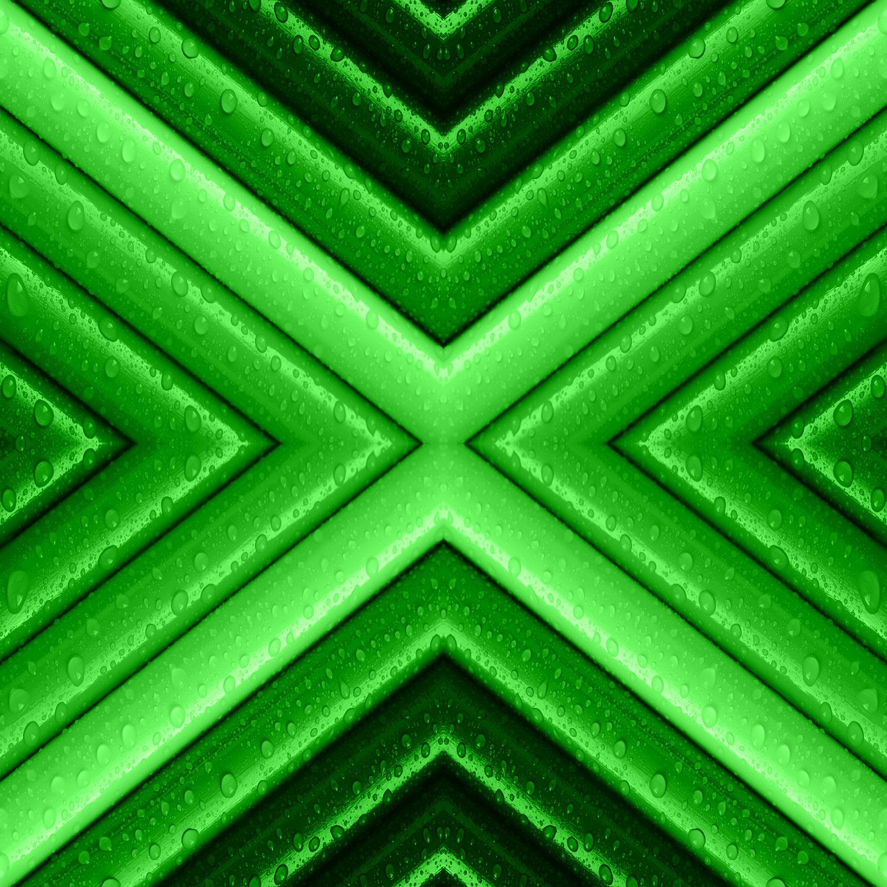 geometric texture green free photo