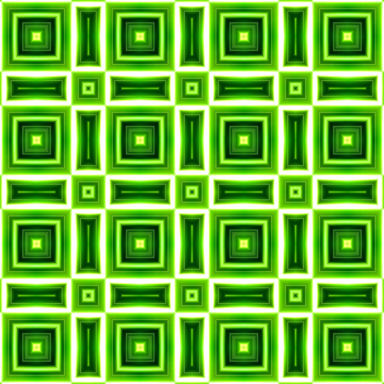 geometric pattern green free photo