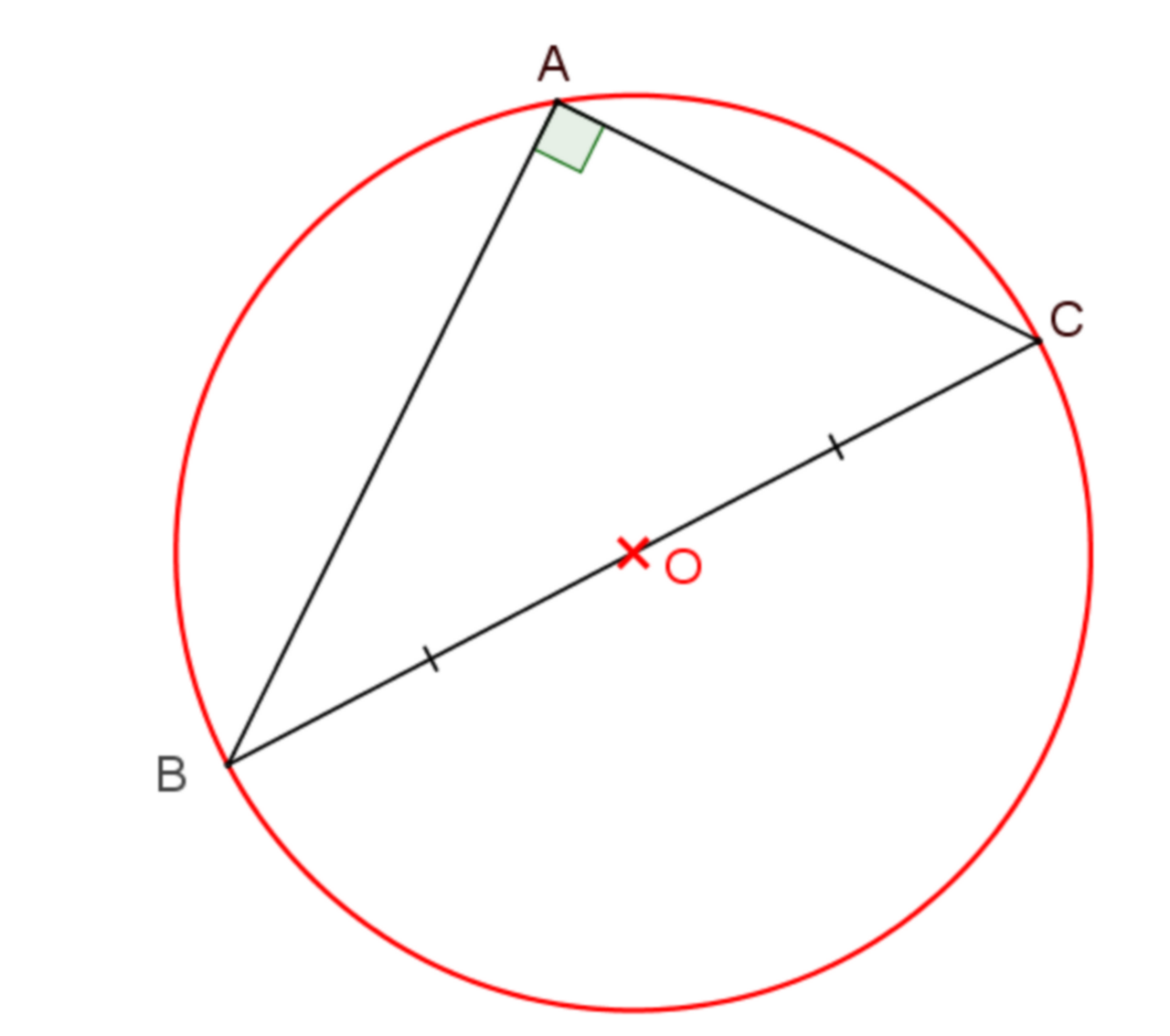 geometry triangle rectangle circle free photo