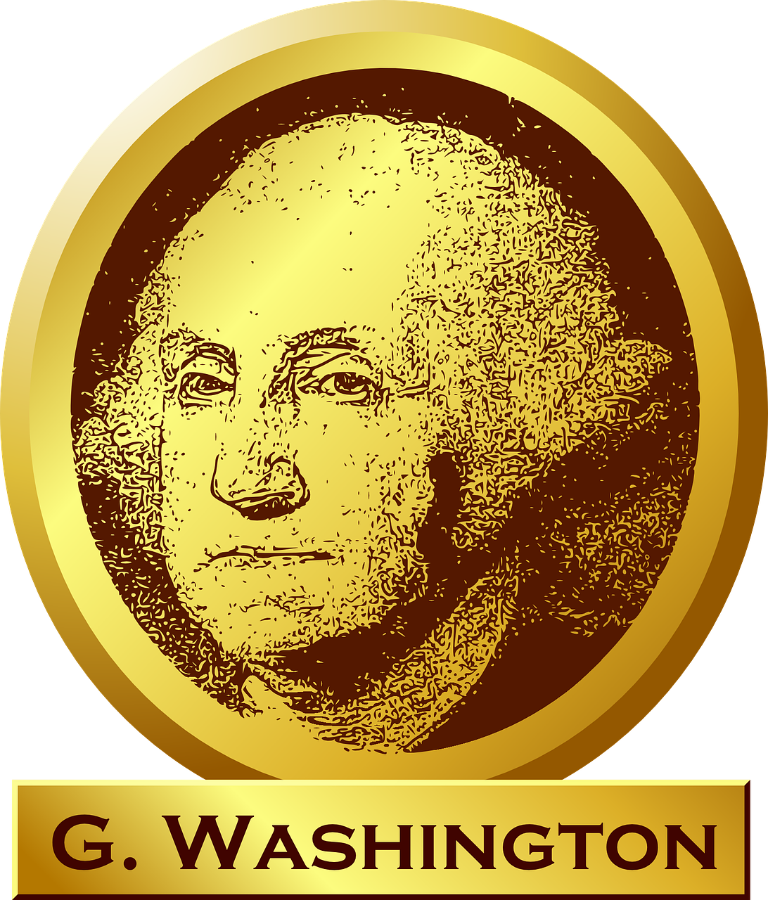 george washington president usa free photo