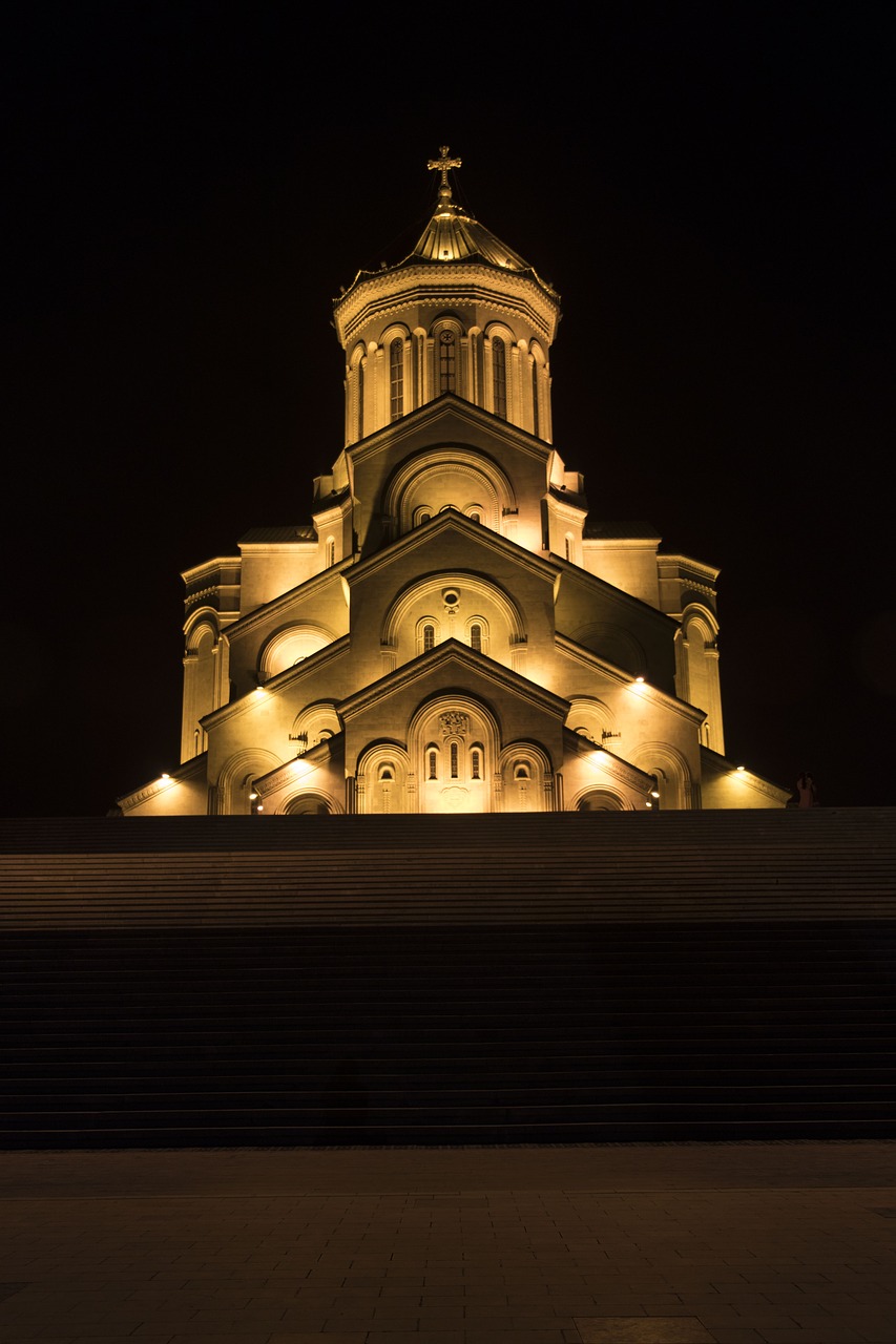 georgia tbilisi cathedral free photo