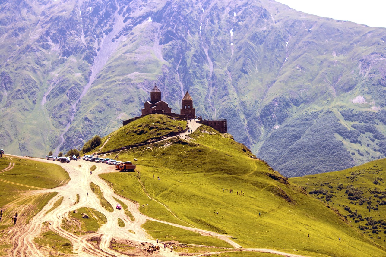 georgia  kazbek  mountain free photo