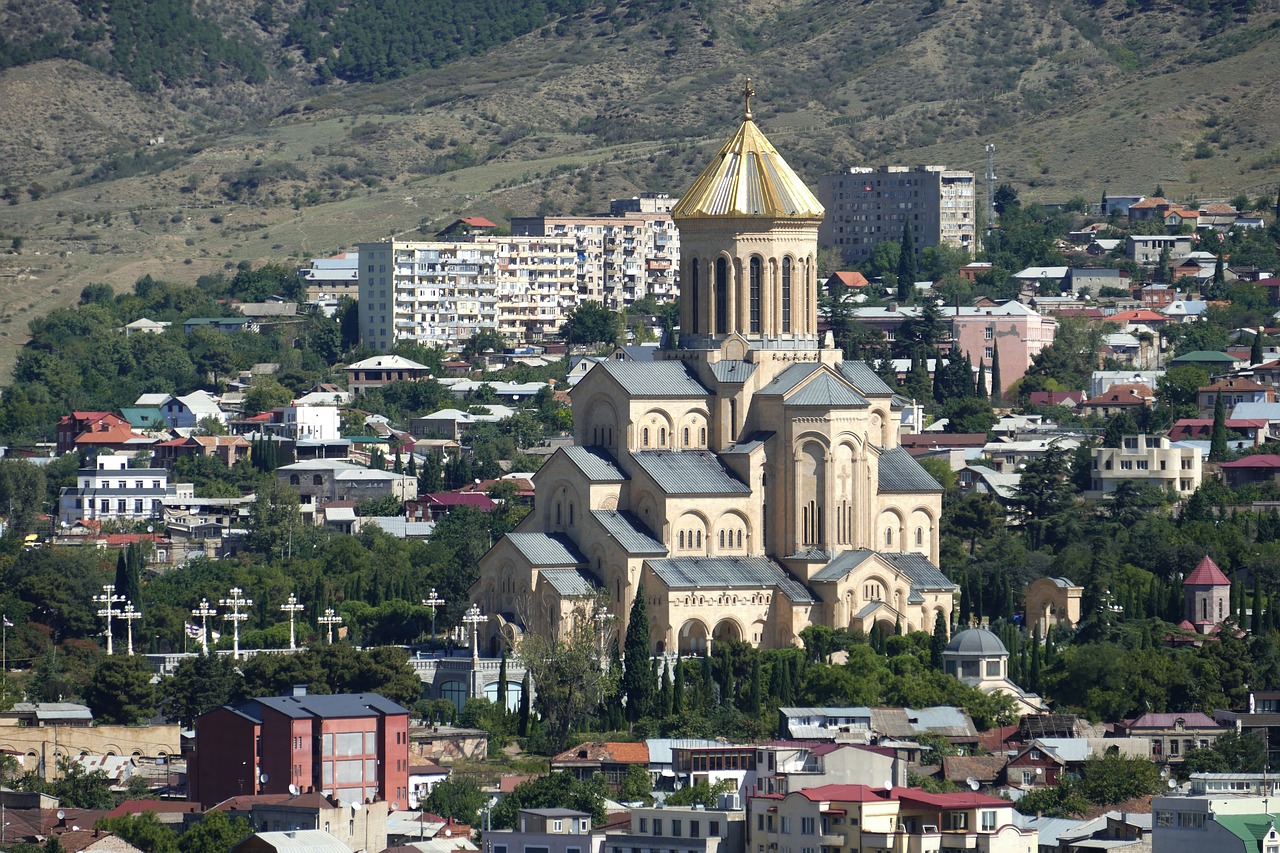 georgia  tbilisi  capital free photo