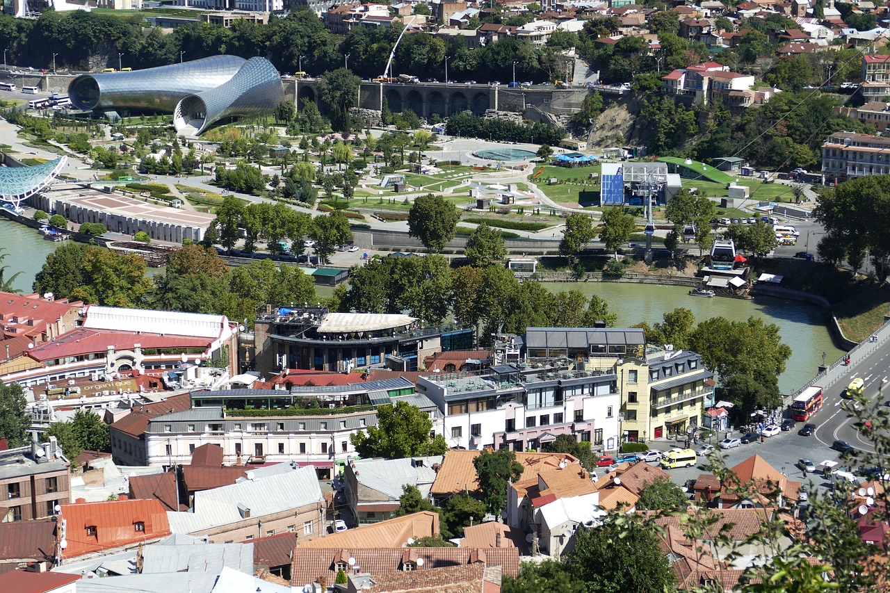 georgia  tbilisi  capital free photo