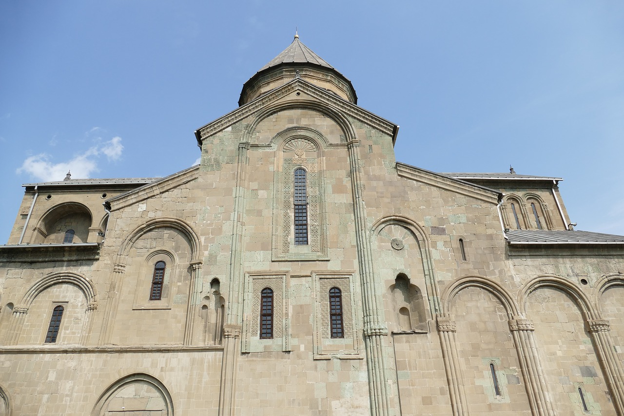 georgia  mtskheta  church free photo