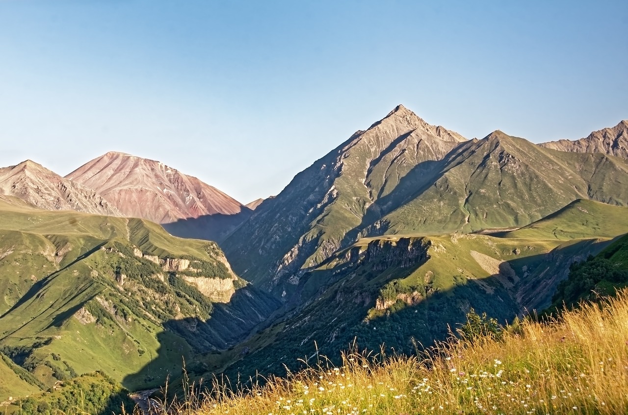 georgia  great caucasus  mountains free photo