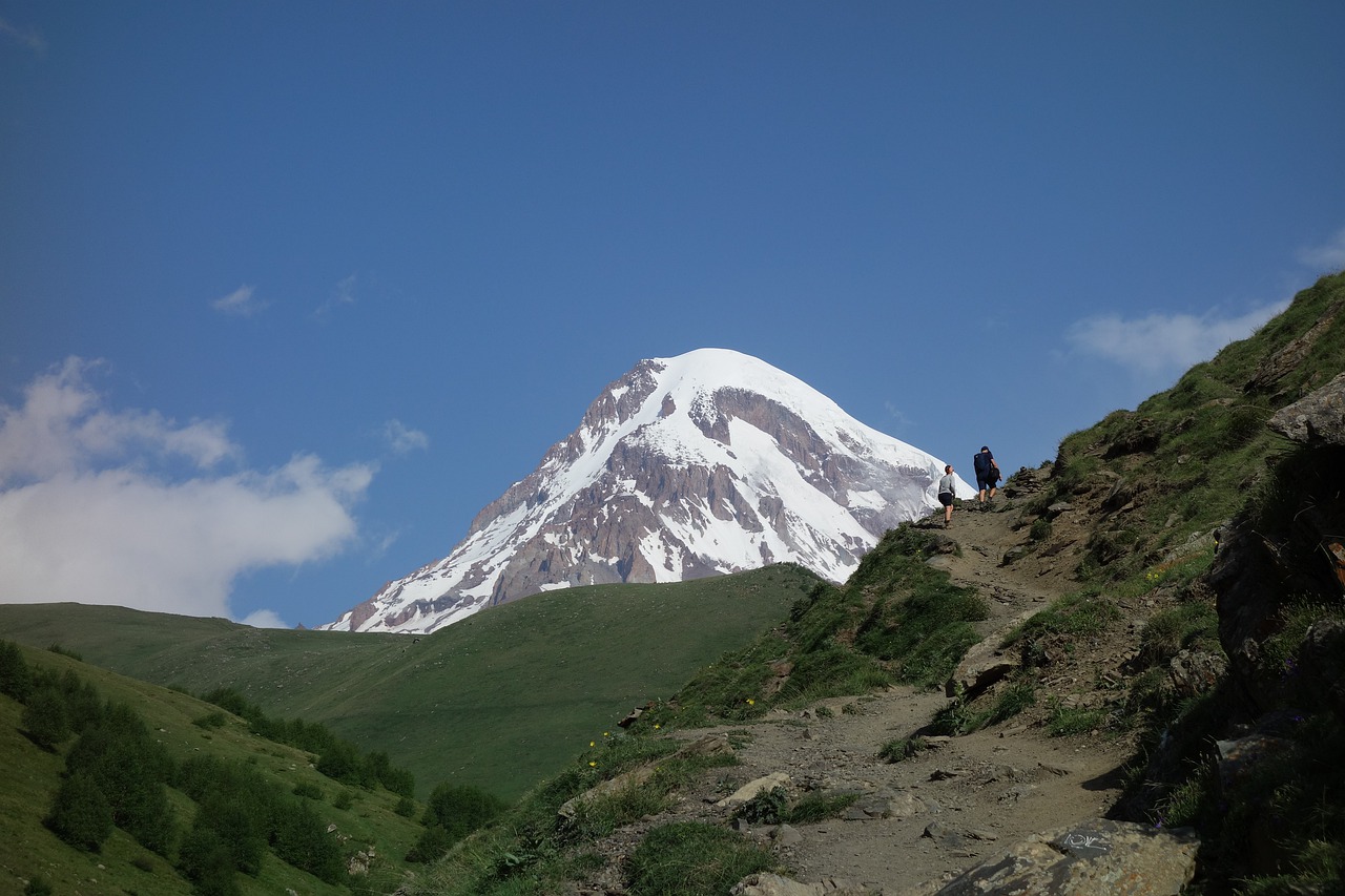 georgia  mountains  kazbek free photo