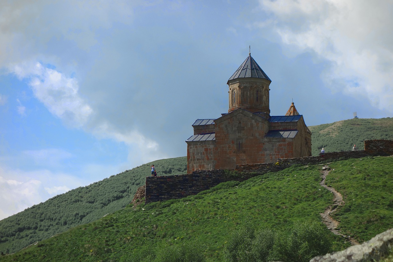 georgia  monastery  religion free photo